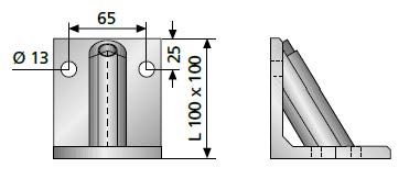 Sheet pile console SWK 2000 Accessories