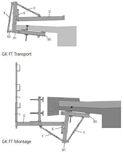 Cornice bracket 2000 - 1.27 for prefabricated elements