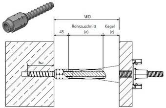 K-TEC-MS concrete screw