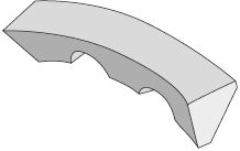 FC-triangle bar with bend