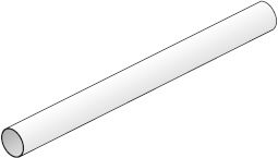 Spacer tube steel