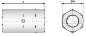 Connecting nut 
