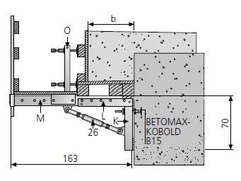 Cornice bracket 2000 - 72.5