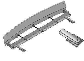 Schrammboard formwork radial