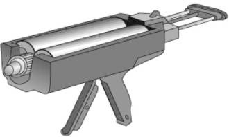 2-component adhesive cartridge 
