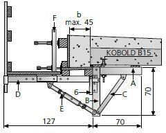 Cornice console 2000 - 1,27