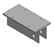 Bracket support (Q) for floor fixing and longitudinal bracing