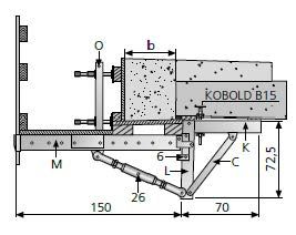 Cornice console 2000 - 1,50