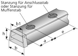 GripTec GTB - trapezoidal bar
