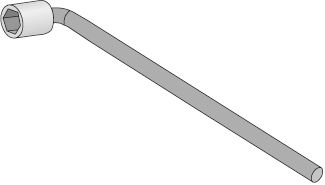 Whistle head wrench 