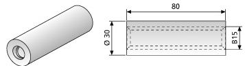 Socket weldable B 15 - 80 S 355 (St 52-3)