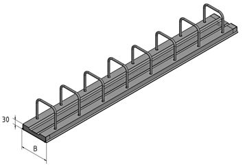 COMAX<sup>®</sup> Q - standard types, shear force perpendicular to the joint