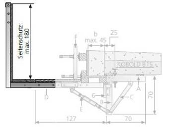 Side protection 1. 80