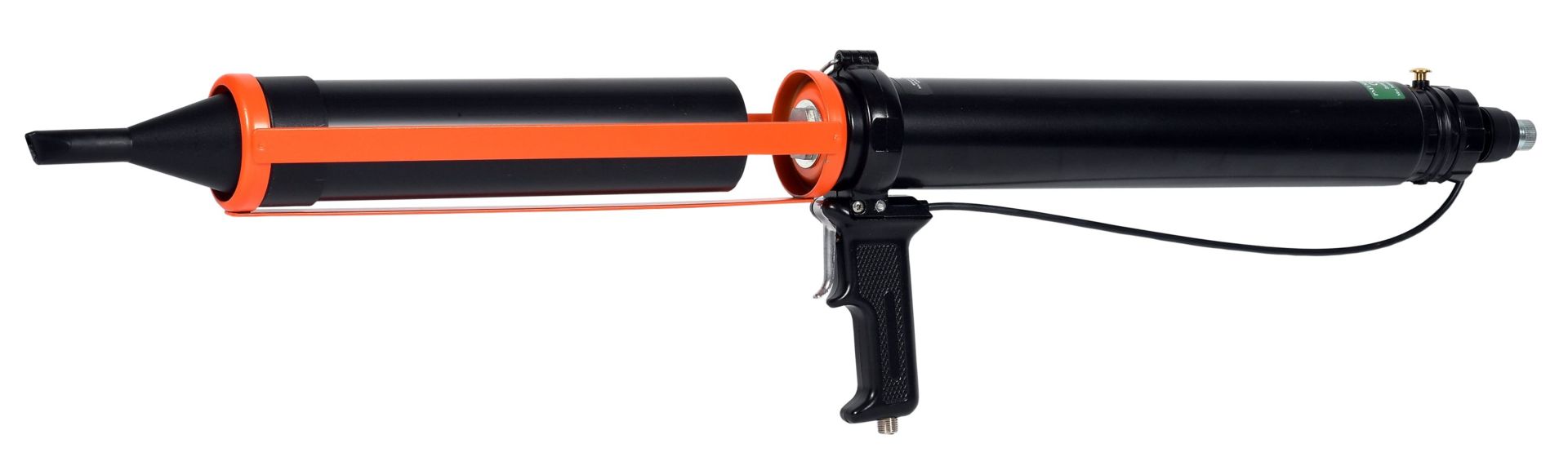 Compressed air press for expansive mortar