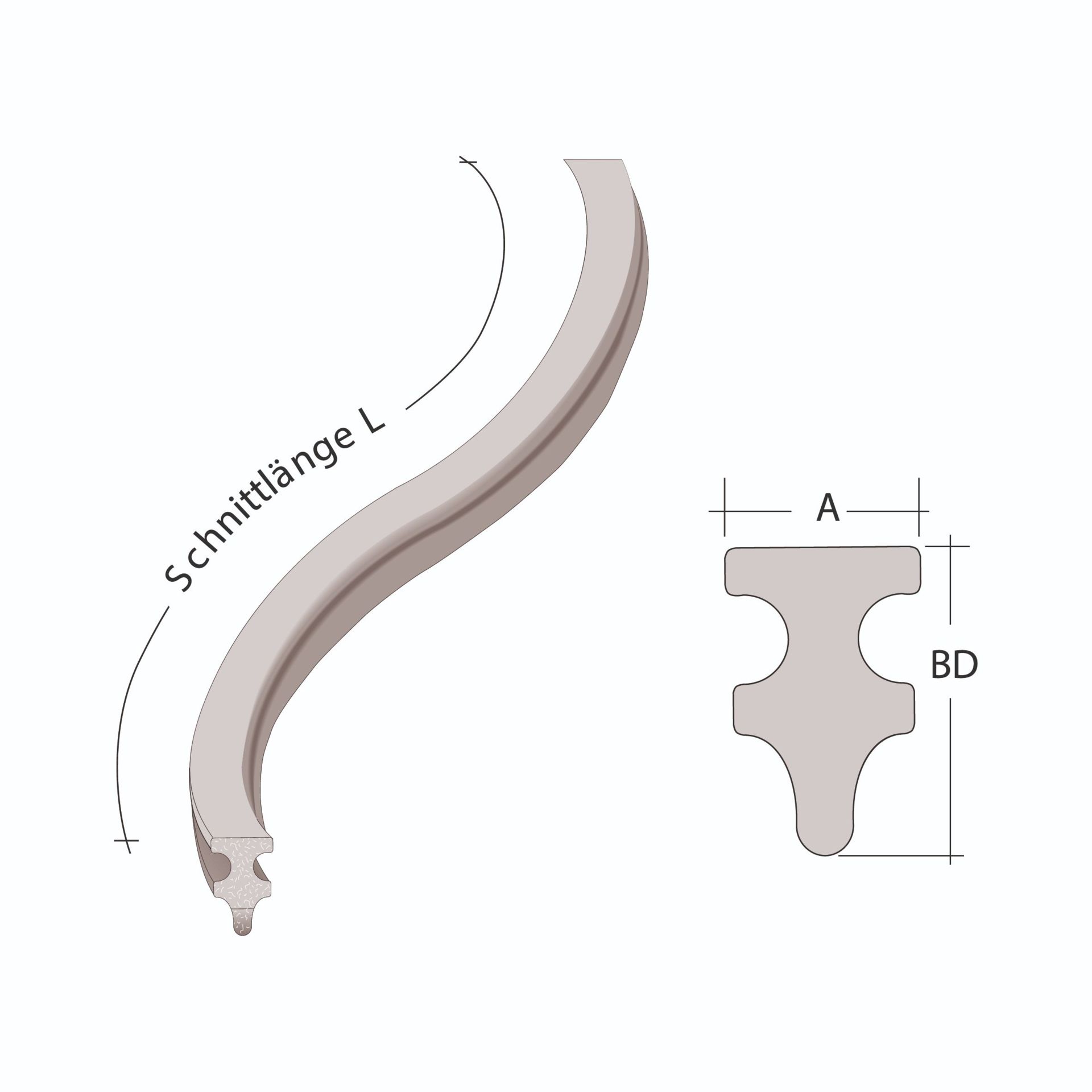 Eel L=50 without knobs